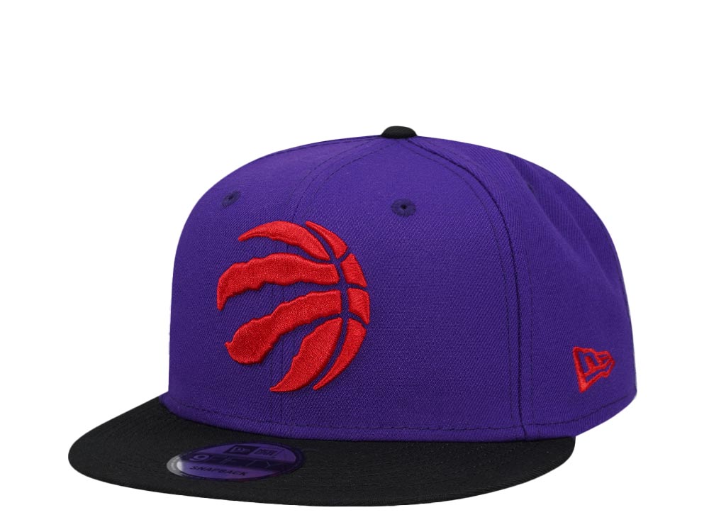 New Era Toronto Raptors Purple Two Tone Classic Edition 9Fifty Snapback Hat