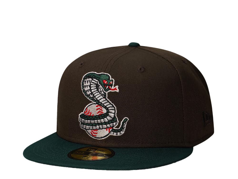 New Era Kissimmee Cobras Forrest Green Prime Edition 59Fifty Fitted Hat