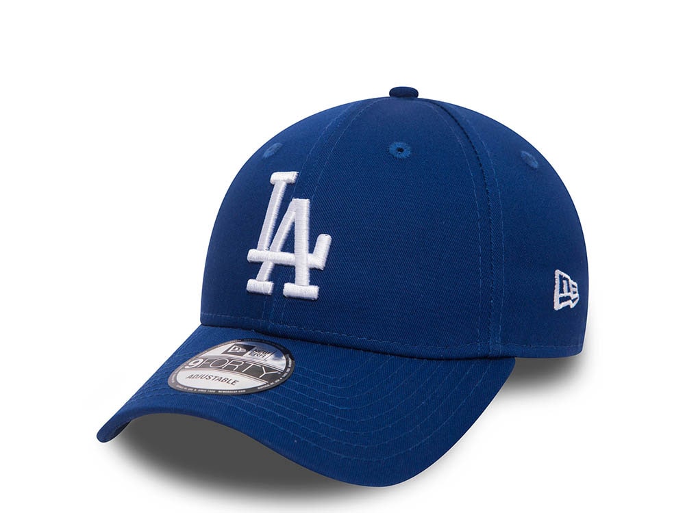 New Era League Essential Los Angeles Dodgers Blue 9Forty Strapback Hat