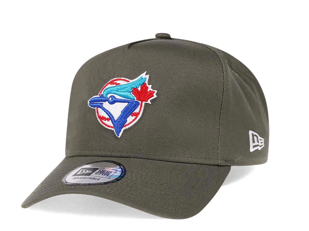 New Era Toronto Blue Jays Olive Edition A Frame Snapback Hat