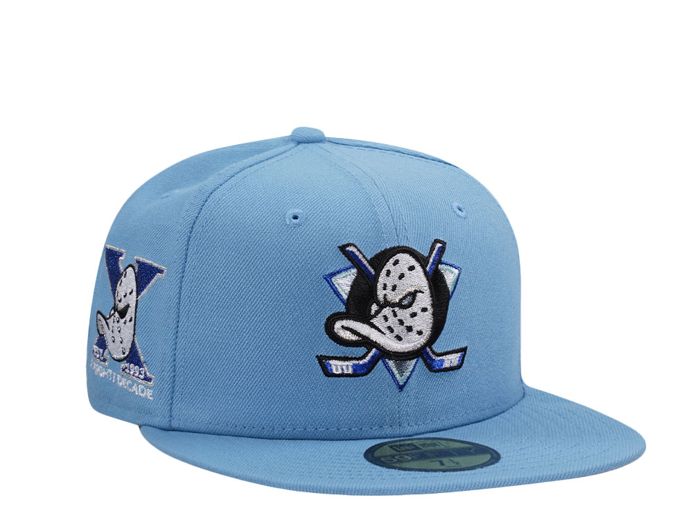 New Era Anaheim Ducks 10th Anniversary Frozen Tundra Edition 59Fifty Fitted Hat