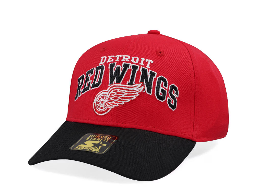 New Era Detroit Red Wings Crowd Pleaser Edition Red Curved Snapback Hat