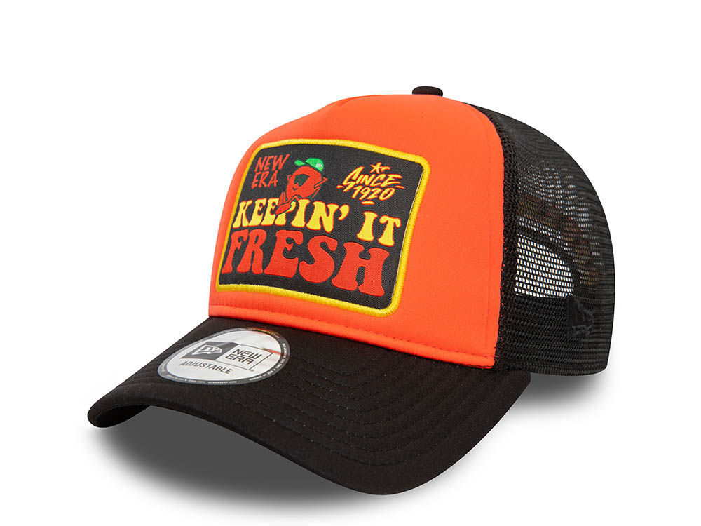 New Era Keepin It Fresh Patch Trucker A Frame Snapback Hat