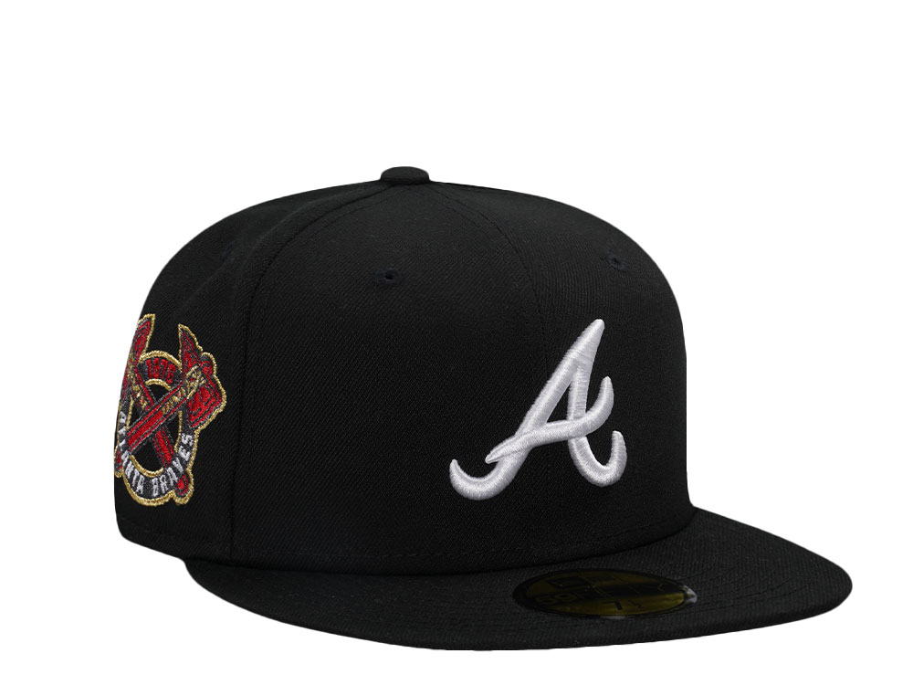 New Era Atlanta Braves Classic Black Prime Edition 59Fifty Fitted Hat