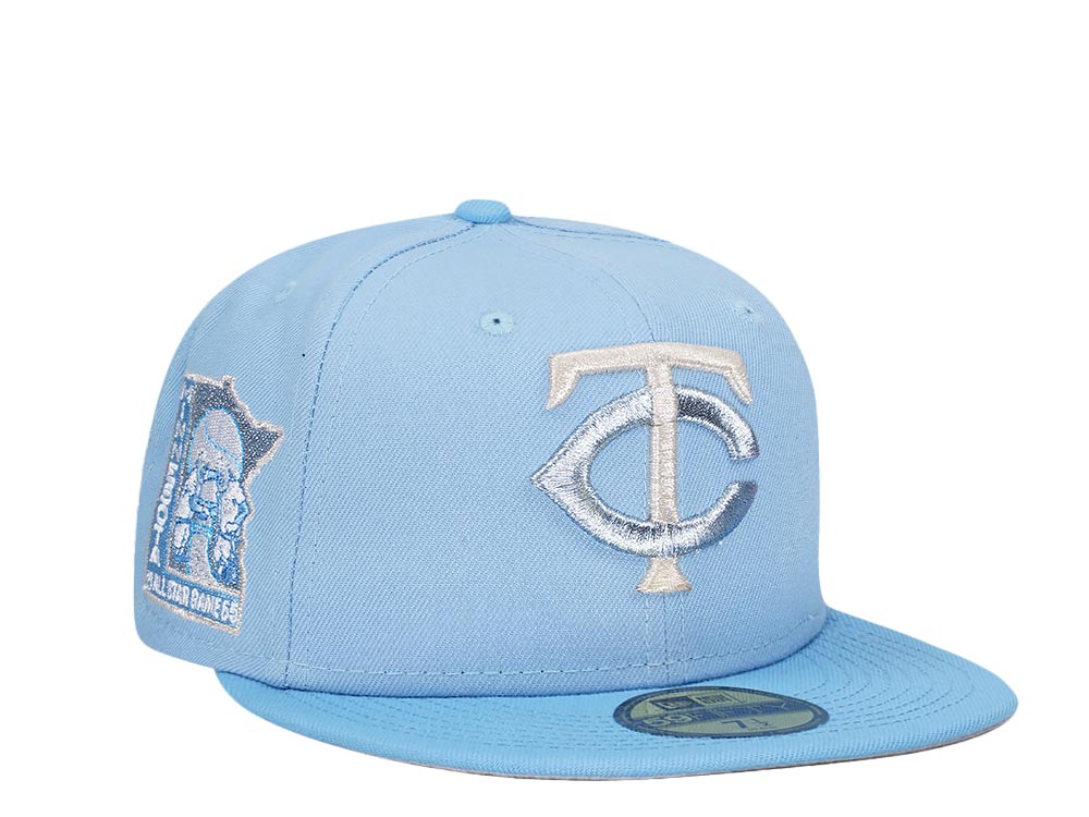 New Era Minnesota Twins All Star Game 1965 Frosty Ice Sneaky Two Tone Edition  59Fifty Fitted Hat