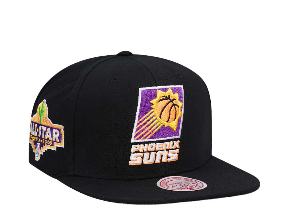 Mitchell & Ness Phoenix Suns All Star Game 2009 Neon Tropical Hardwood Classic Snapback Hat