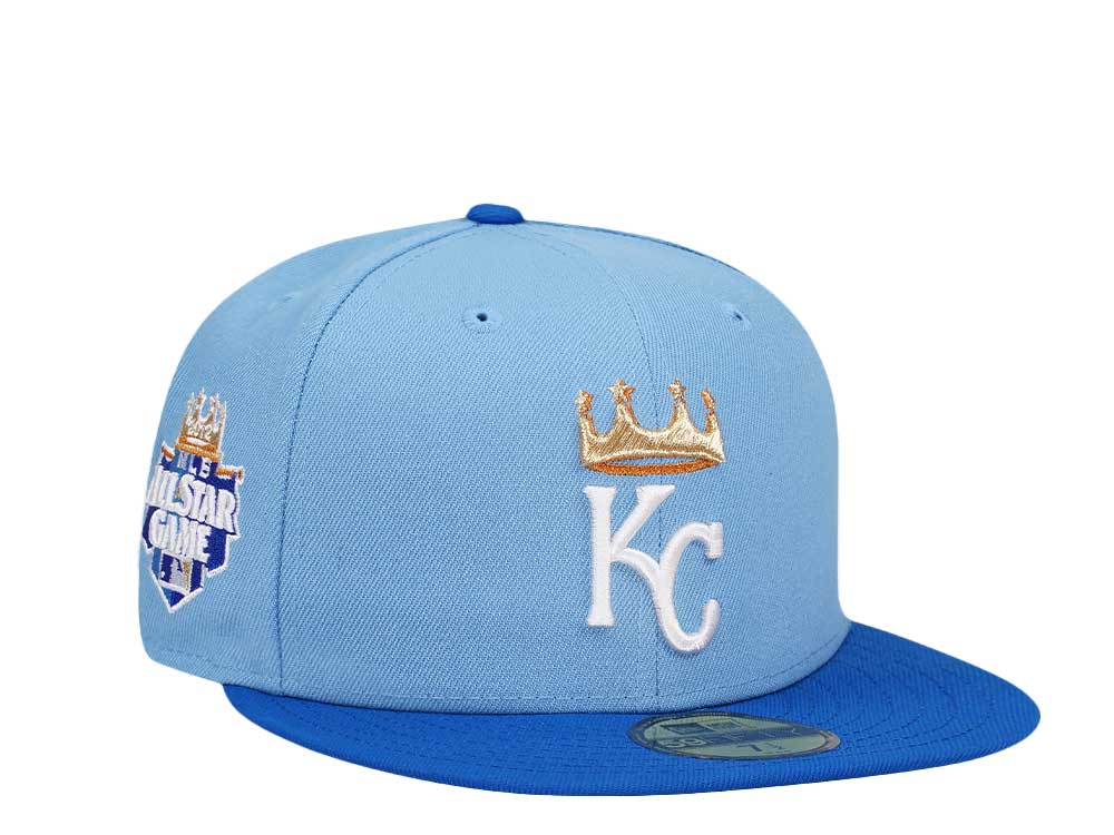 New Era Kansas City Royals All Star Game 2012 Gold Two Tone Prime Edition 59Fifty Fitted Hat