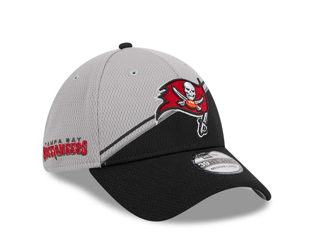 New Era Tampa Bay Buccaneers NFL Sideline 2023 39Thirty Stretch Hat