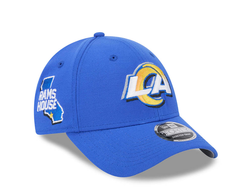 New Era Los Angeles Rams NFL24 Draft 9Forty Stretch Snapback Hat