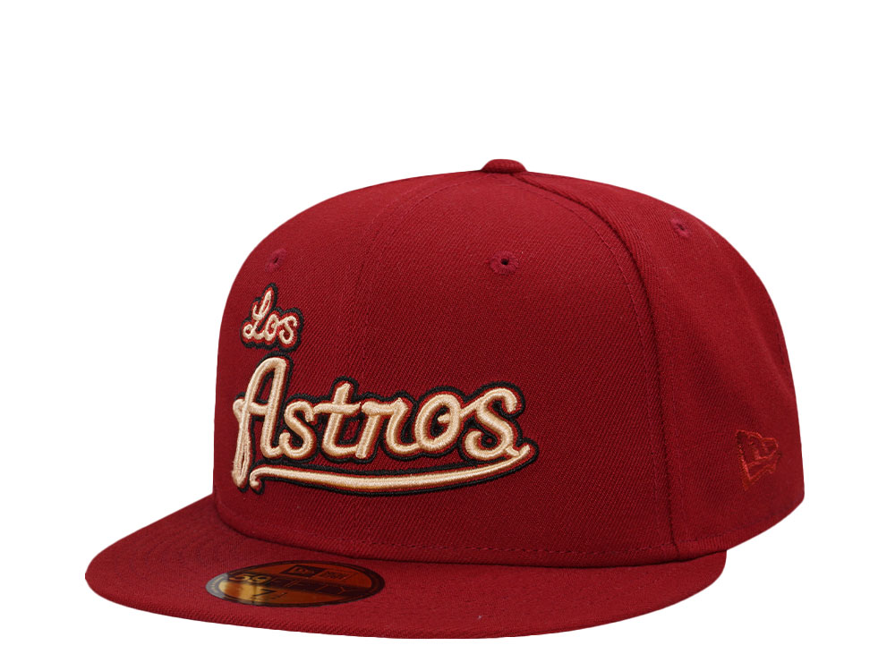 New Era Houston Astros Red Script Edition 59Fifty Fitted Hat