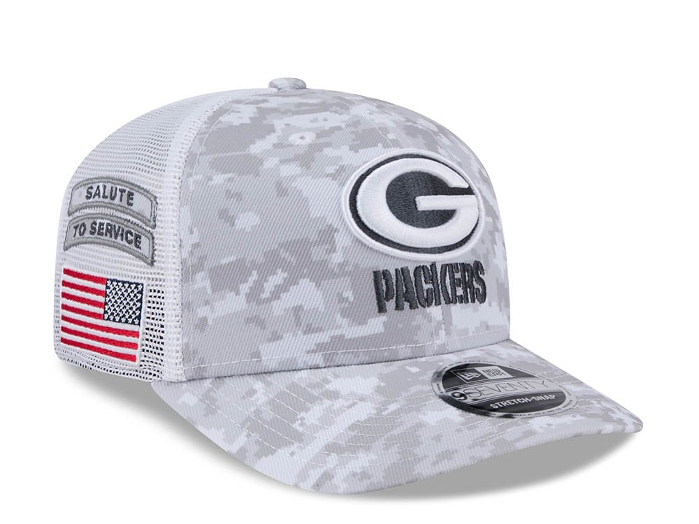 New Era Green Bay Packers Digi Camo Trucker 9Seventy Snapback Hat