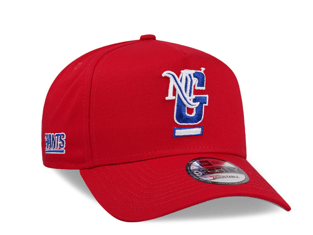 New Era New York Giants City Originals Red A Frame 9Forty Snapback Hat