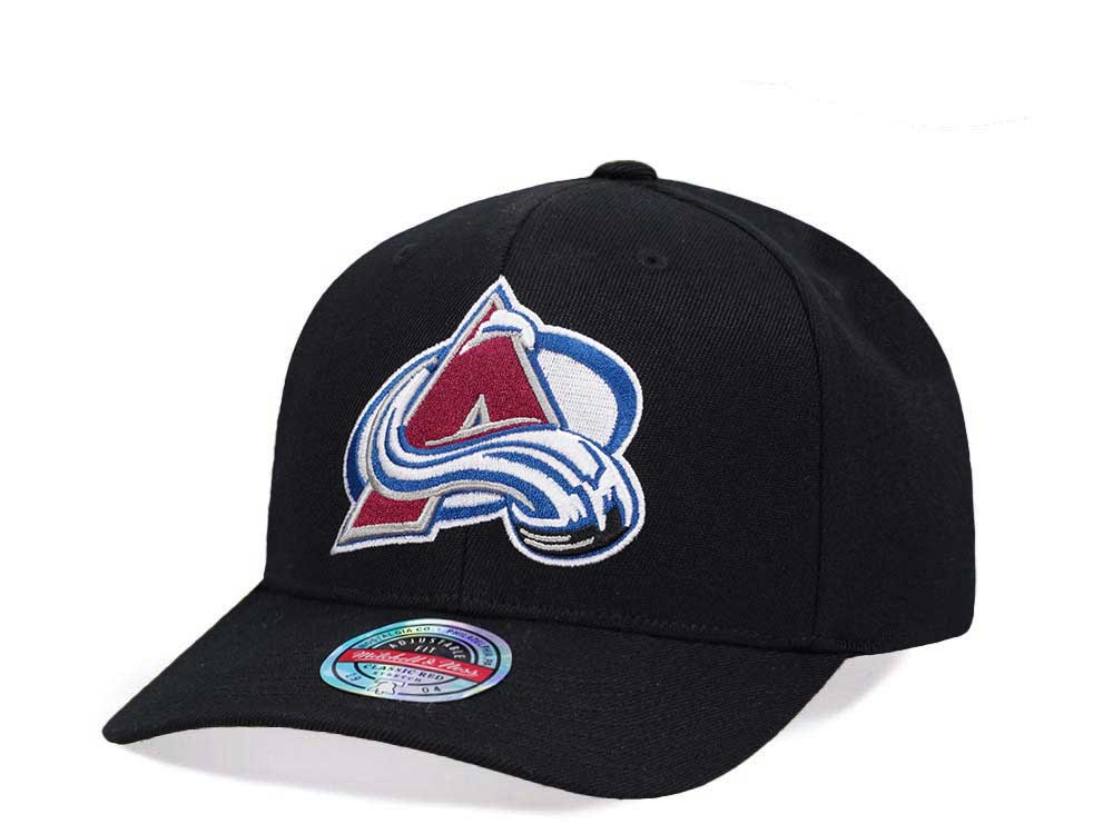 Mitchell & Ness Colorado Avalanche Hardwood Classic Red Flex Update Snapback Hat