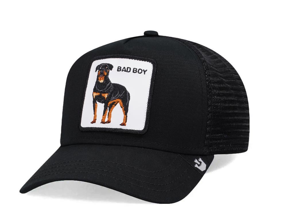 Goorin Bros The Baddest Boy Black Trucker Snapback Hat