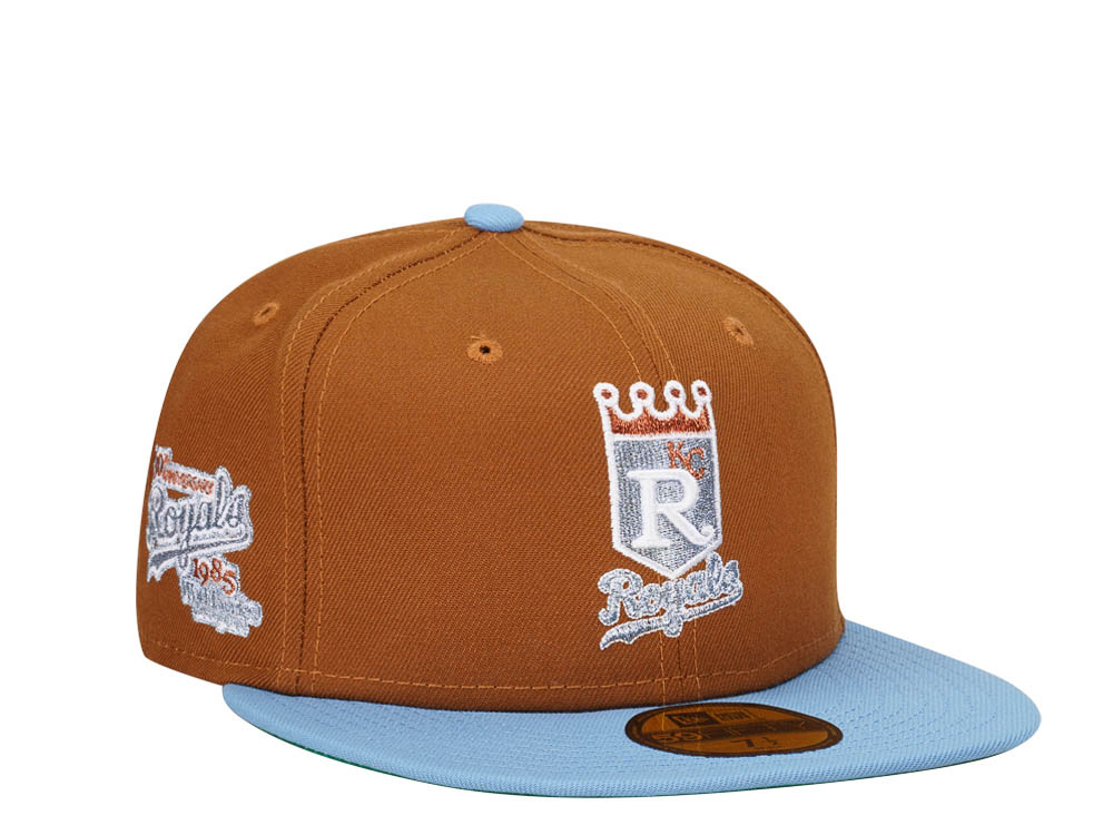 New Era Kansas City Royals 30th Anniversary Cool Metallic Prime Two Tone Edition 59Fifty Fitted Hat