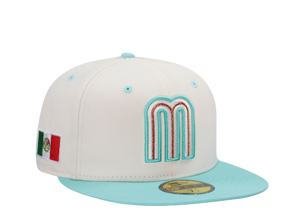 New Era Mexico Chrome Prime Two Tone Edition 59Fifty Fitted Hat