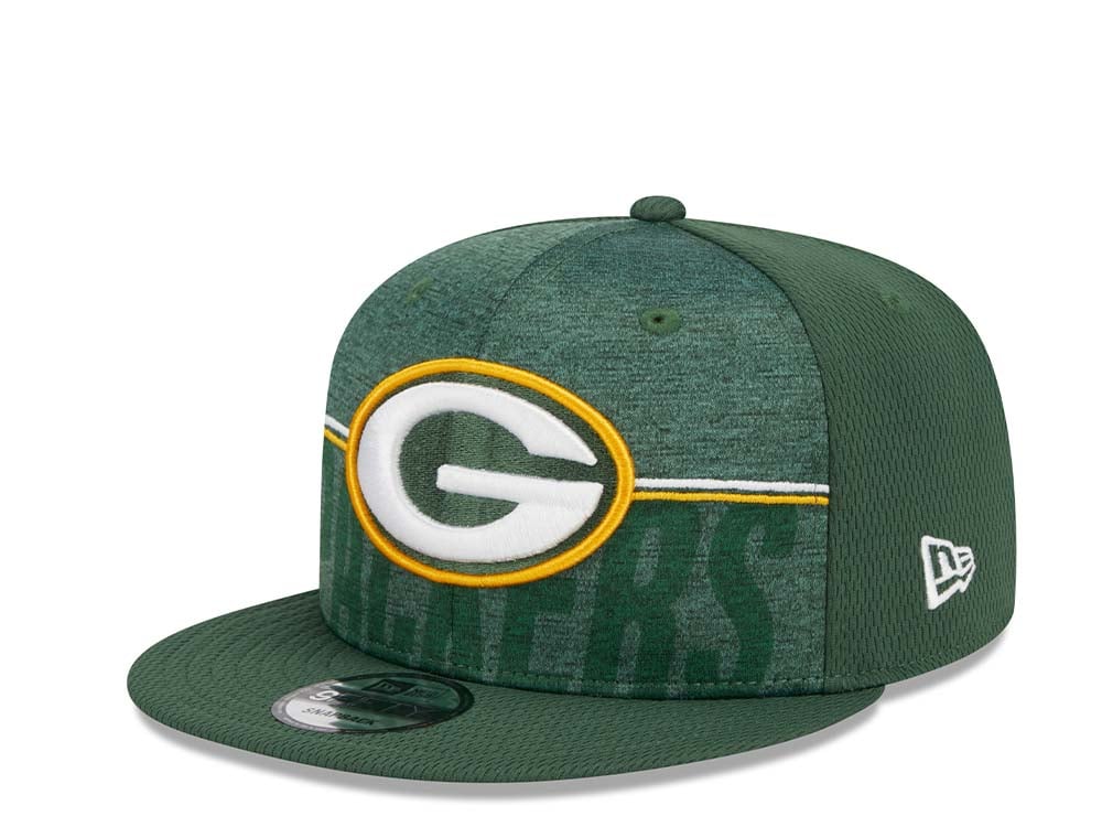 New Era Green Bay Packers NFL Training Camp 23 Green 9Fifty Snapback Hat