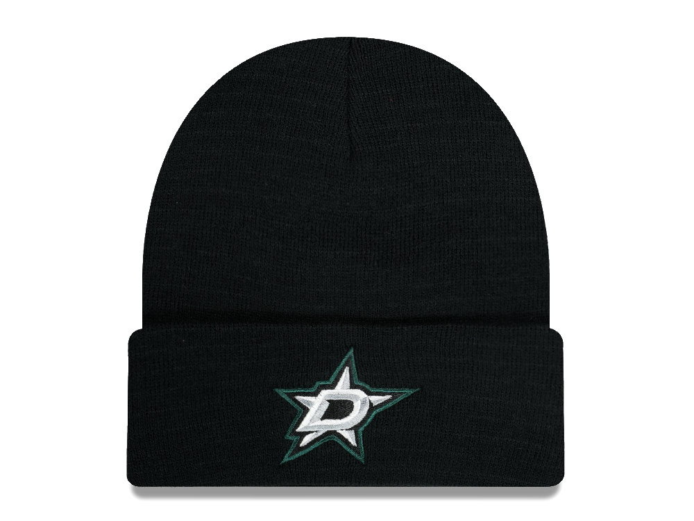 American Needle Dallas Stars Cuffed Black Knit