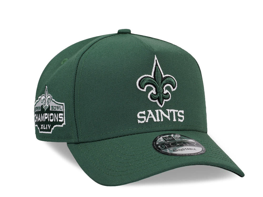 New Era New Orleans Saints Super Bowl Champions XLIV Edition 9Forty A Frame Snapback Cap TOPPERZSTORE.COM