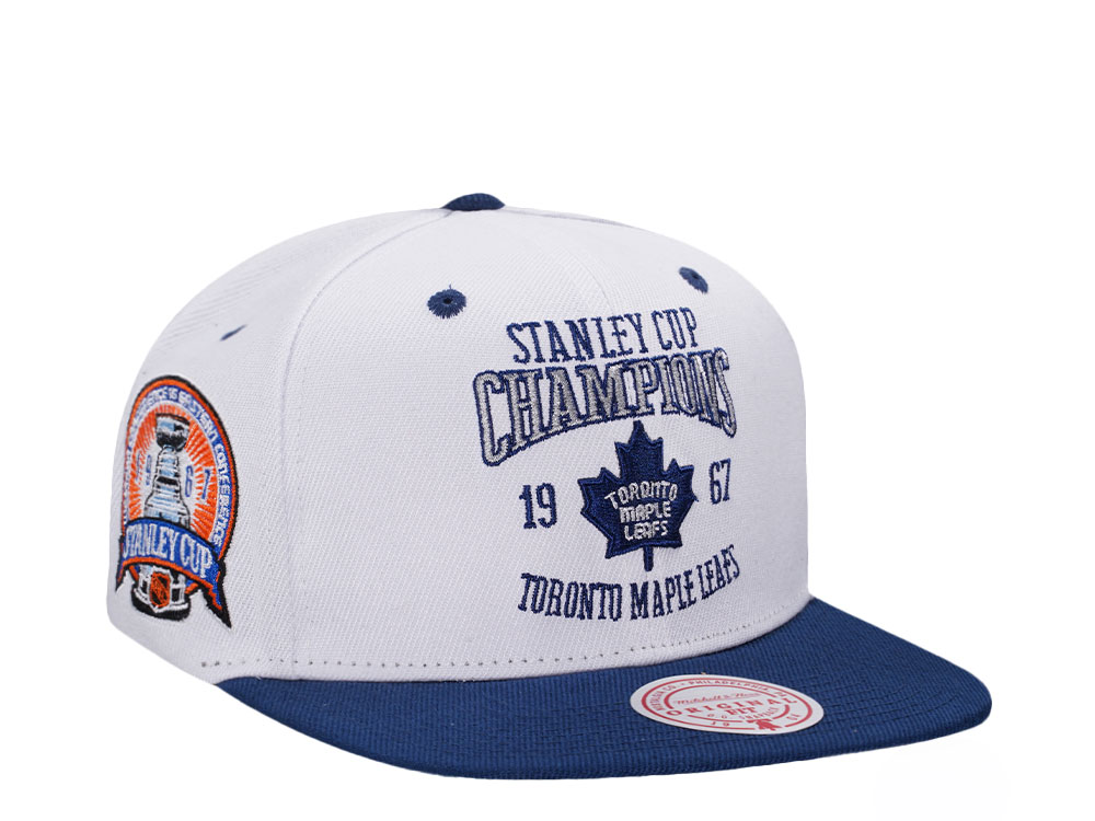 Mitchell & Ness Toronto Maple Leafs Stanley Cups 1967 Two Tone Snapback Hat