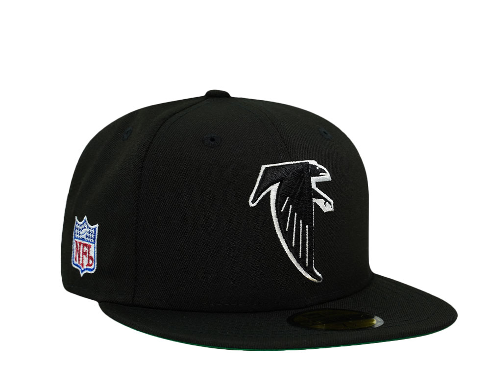 New Era Atlanta Falcons Black Throwback Prime Edition 59Fifty Fitted Hat