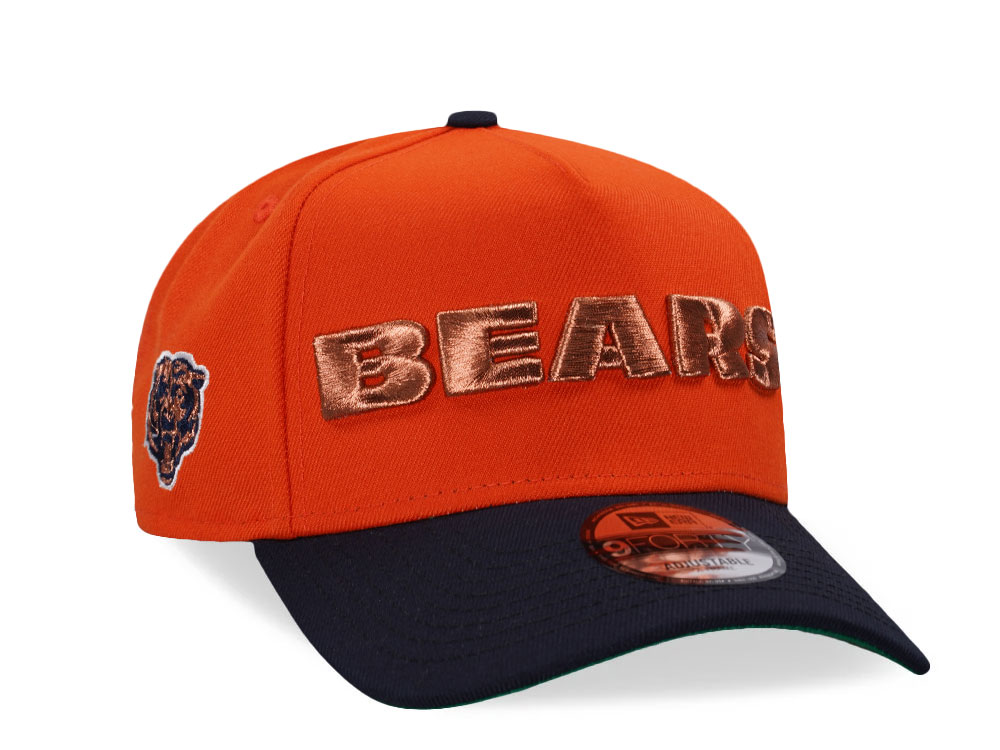 New Era Chicago Bears Copper Two Tone Edition 9Forty A Frame Snapback Hat