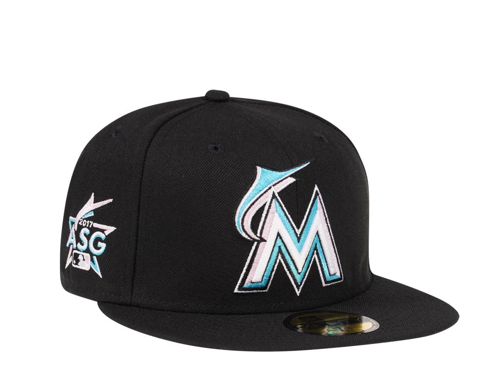 New Era Miami Marlins All Star Game 2017 Vice Pink Edition 59Fifty Fitted Hat