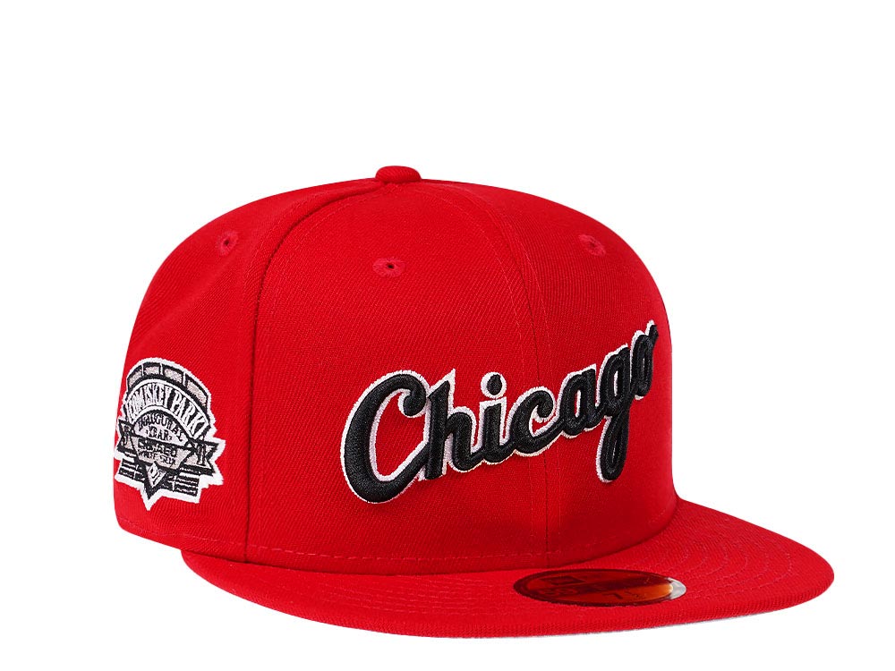 New Era Chicago White Sox Comiskey Park Inaugural Year 1991 Color Flip Edition 59Fifty Fitted Hat