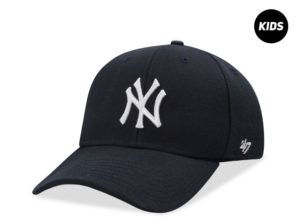 47Brand New York Yankees Navy MVP Kids Strapback Hat