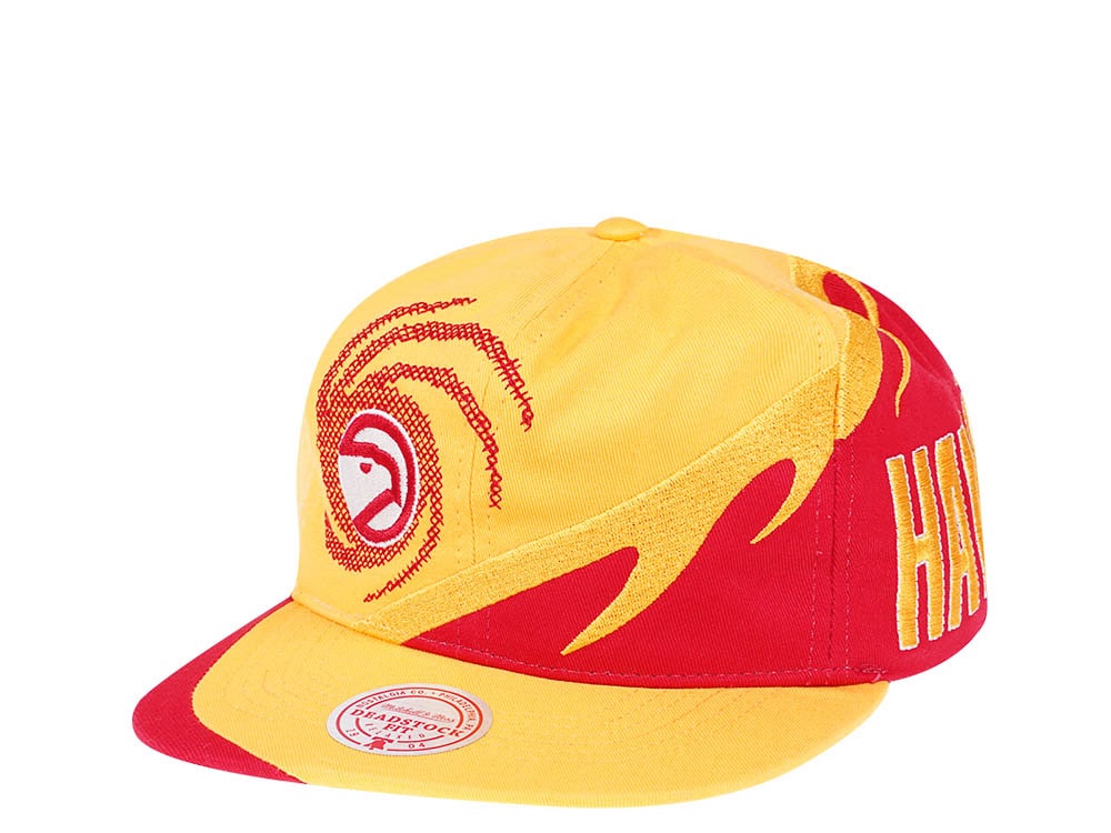 Mitchell & Ness Atlanta Hawks NBA Spiral Deadstock Hardwood Classic Snapback Hat