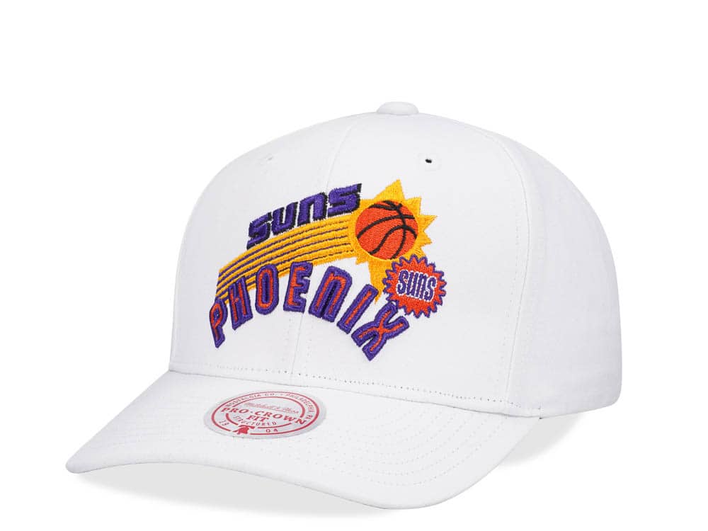 Mitchell & Ness Phoenix Suns All in Pro White Snapback Hat