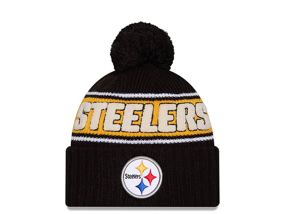 New Era Pittsburgh Steelers Sideline 2024 Knit