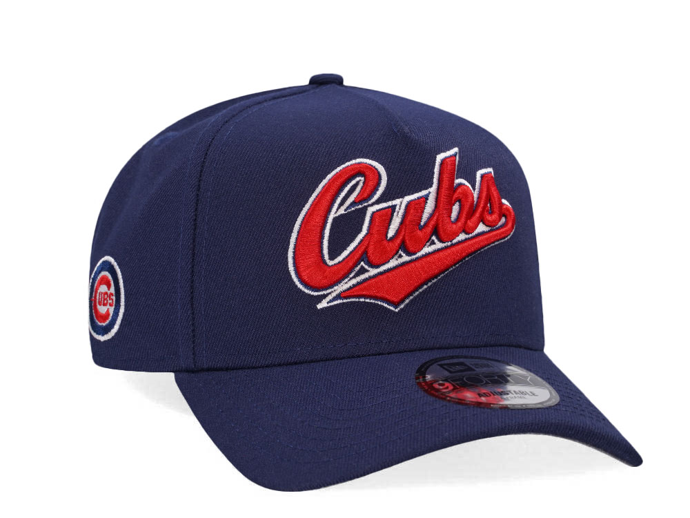 New Era Chicago Cubs Navy Classic Edition 9Forty Snapback Hat