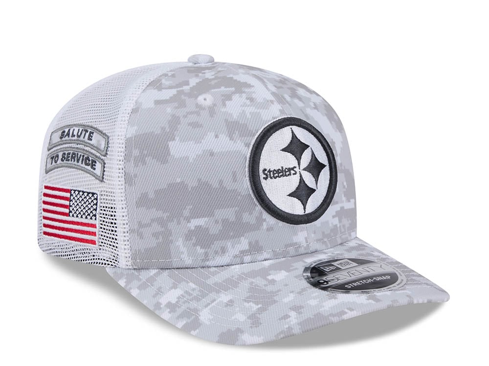 New Era Pittsburgh Steelers Digi Camo Trucker 9Seventy Snapback Hat