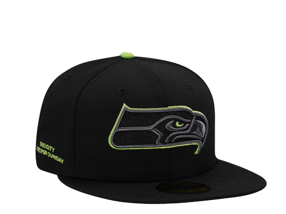 New Era Seattle Seahawks This City lives for Sunday Prime Edition 59Fifty Fitted Hat