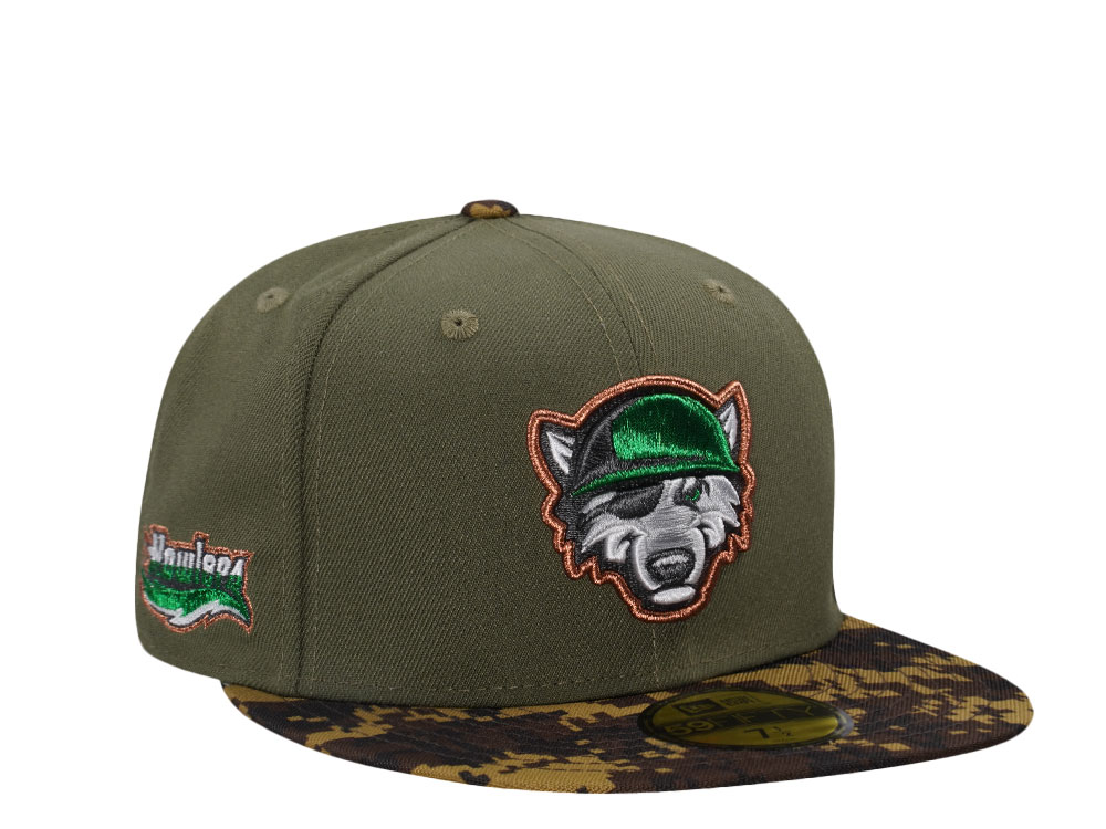 New Era Erie Seawolves Military Two Tone Edition 59Fifty Fitted Hat