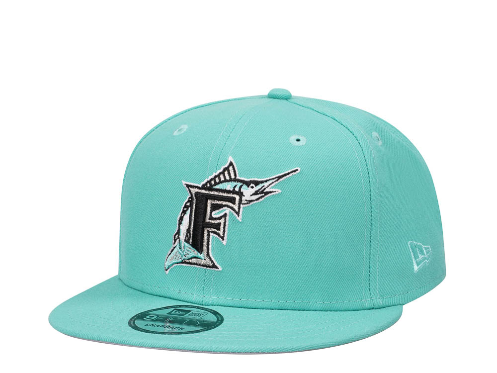 New Era Florida Marlins Mint Classic Edition 9Fifty Snapback Hat