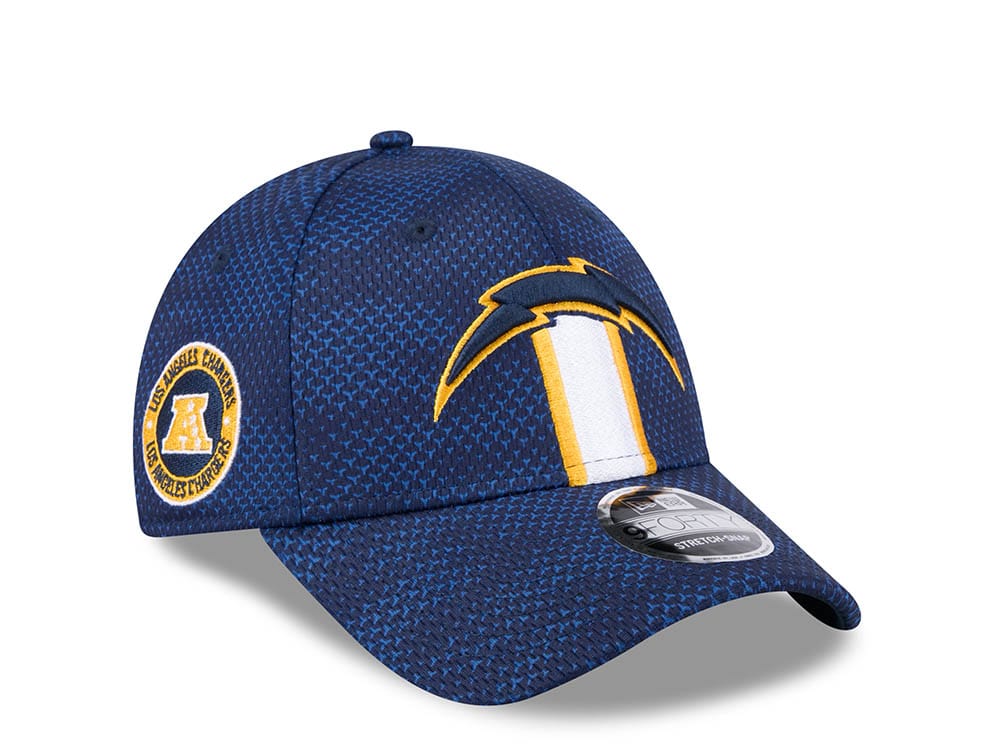 New Era Los Angeles Chargers Sideline 2024 9Forty Stretch Snapback Hat