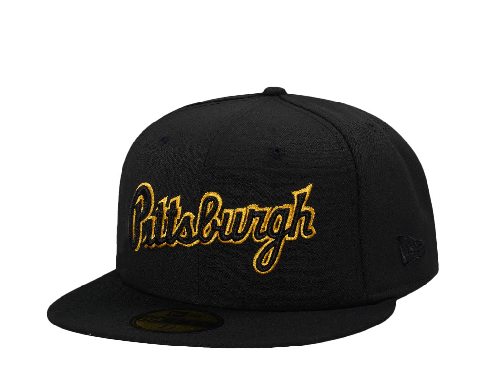 New Era Pittsburgh Pirates Classic Black Edition 59Fifty Fitted Hat