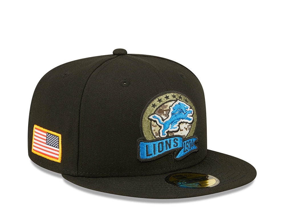 Detroit lions salute to service hat hotsell