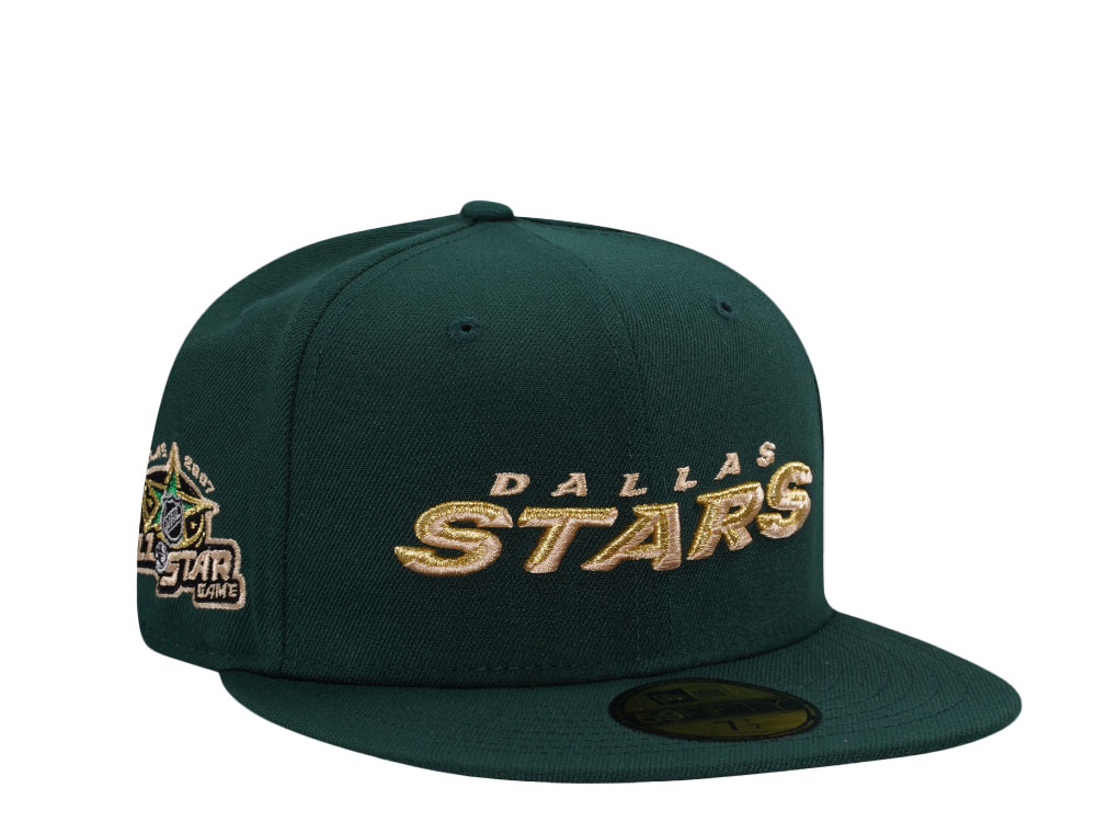 New Era Dallas Stars All Star Game 2007 Dark Green Prime Edition 59Fifty Fitted Hat