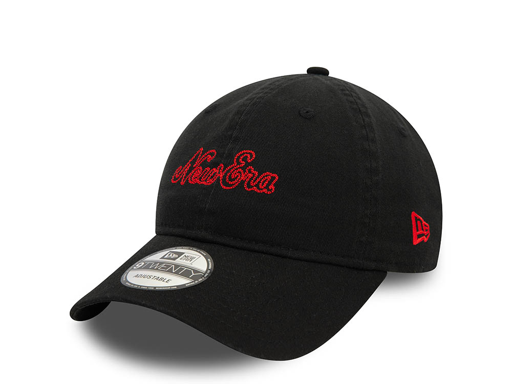 New Era New Era Classic Logo Black 9Twenty Strapback Hat