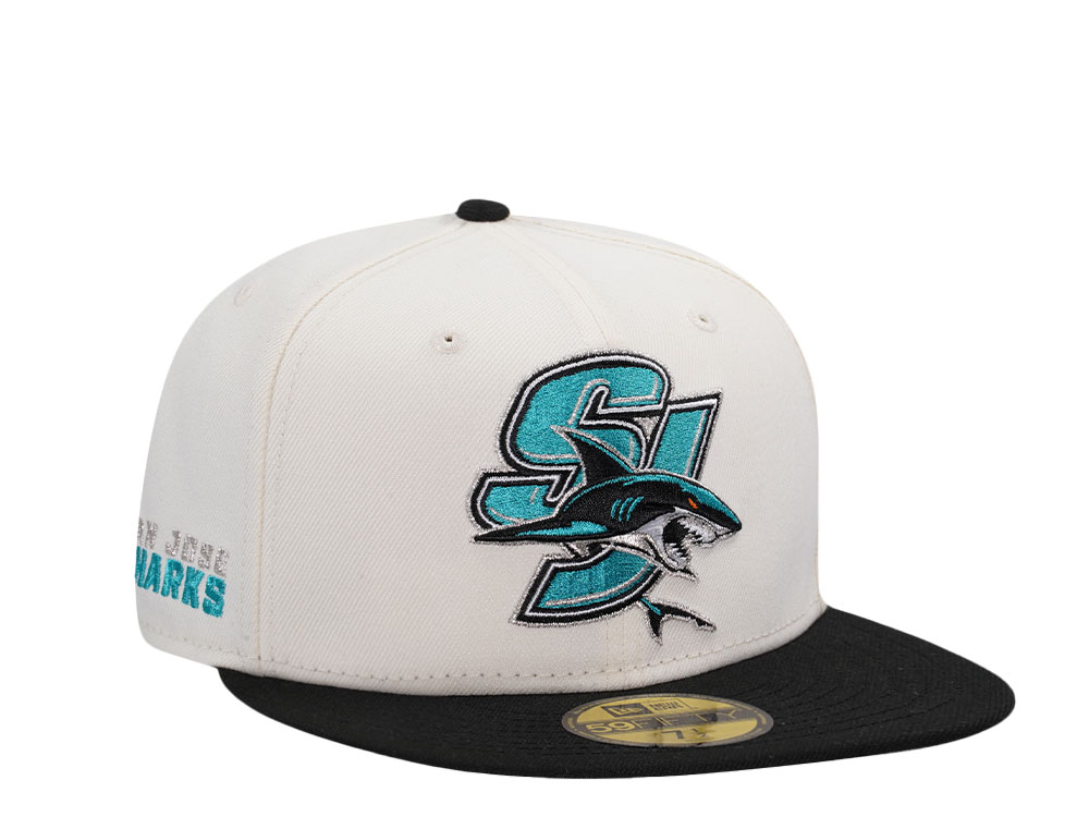 New Era San Jose Sharks Chrome Two Tone Prime Edition 59Fifty Fitted Hat