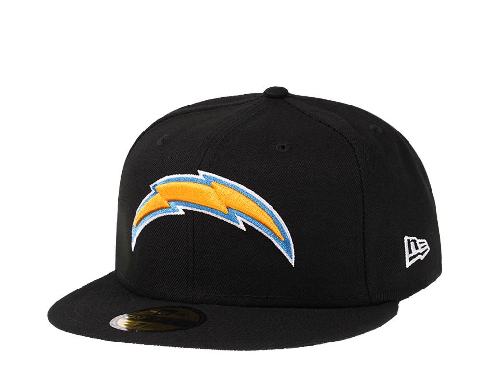 New Era Los Angeles Chargers Black Classic Edition 59Fifty Fitted Hat