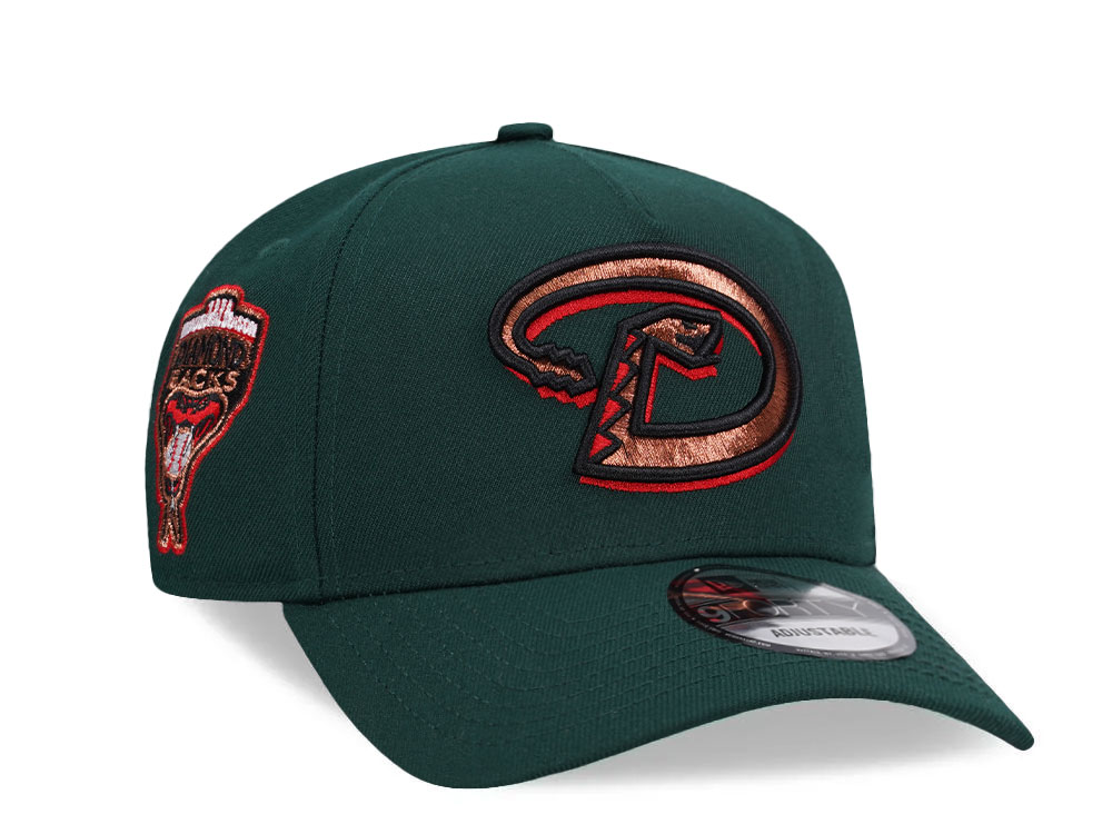 New Era Arizona Diamondbacks Inaugural Season 1998 Green Copper Edition 9Forty A Frame Snapback Hat