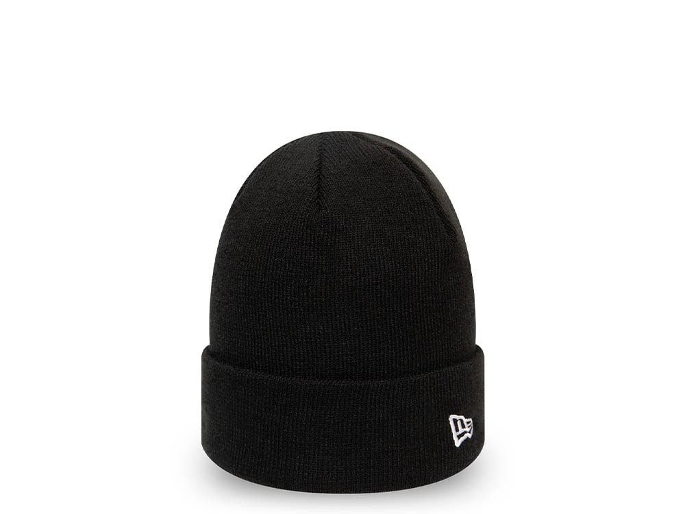 New Era Essential Beanie Black Knit