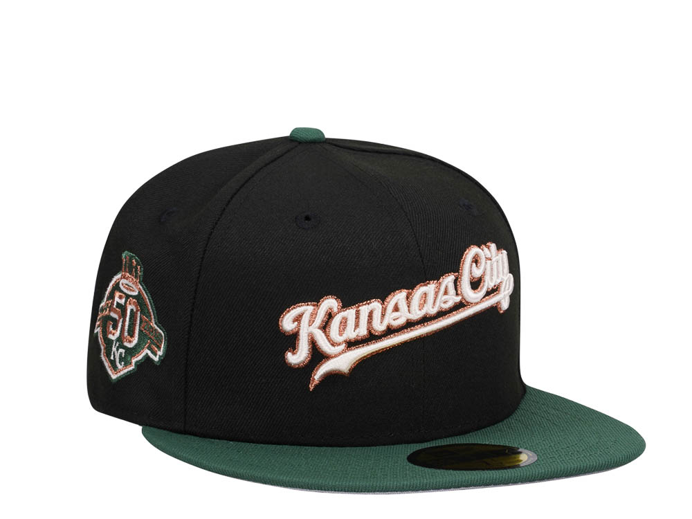 New Era Kansas City Royals 50th Anniversary Copper Two Tone Edition 59Fifty Fitted Hat