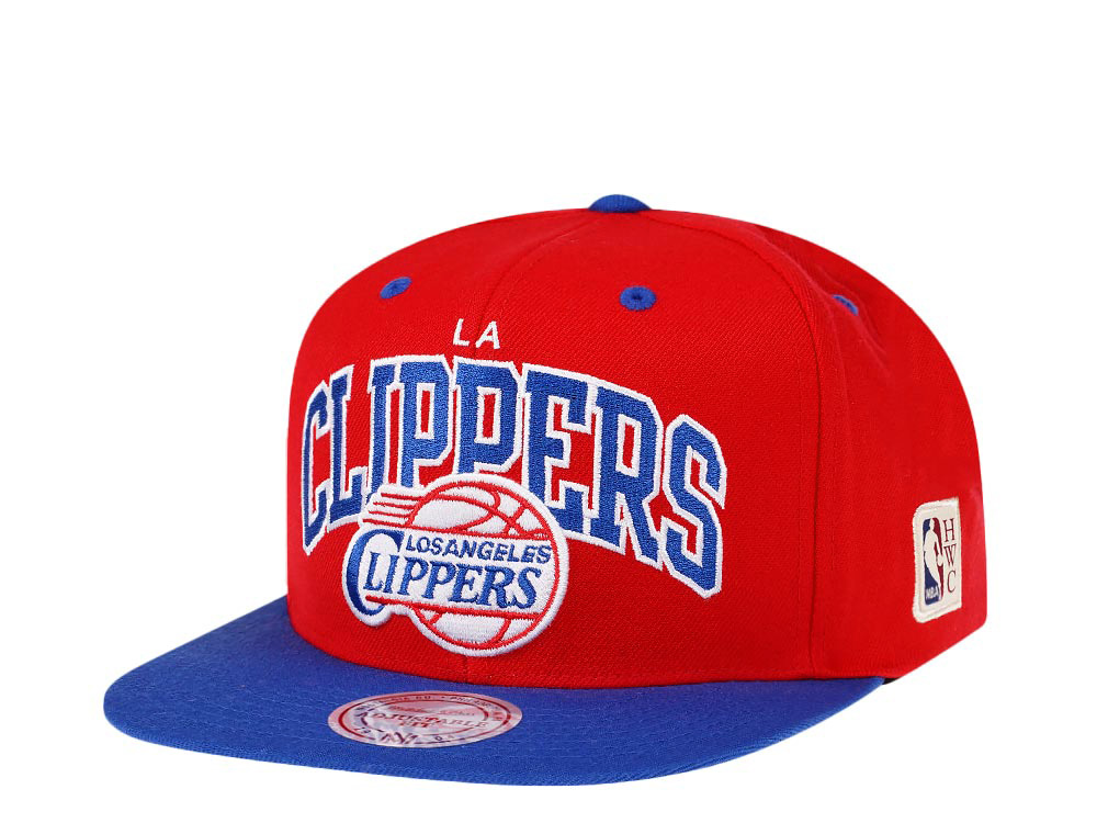 Mitchell & Ness Los Angeles Clippers Team Arch Hardwood Classics Snapback Hat