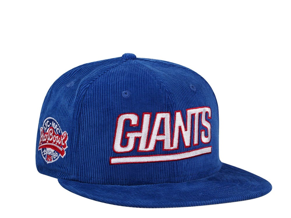 New Era New York Giants Pro Bowl 1986 Throwback Cord Edition 59Fifty Fitted Hat