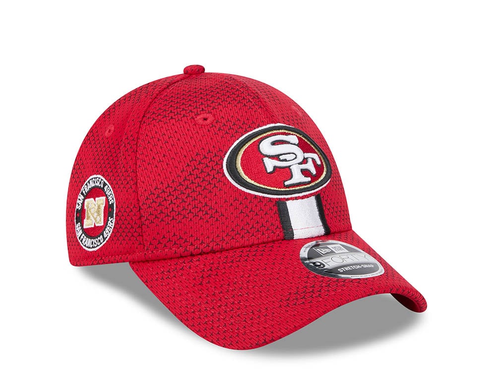 New Era San Francisco 49ers Sideline 2024 9Forty Stretch Snapback Hat